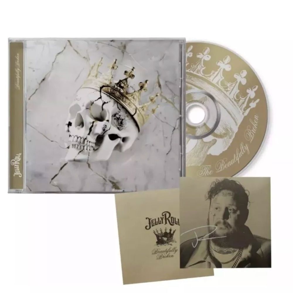 SEALED Jelly Roll Signed Insert Beautifully Broken CD